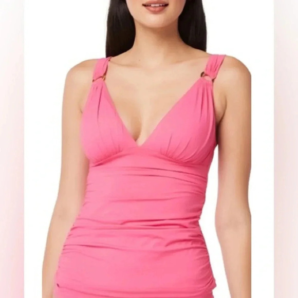 Bleu Rod Beattie Ring Me Up Molded Tankini and Sarong Hipster Bikini Bottom - Picture 2 of 11